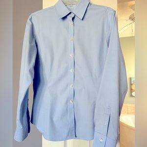 Brooks Brothers 346 Blue Button-Down (Dress) Shirt. Size 12
